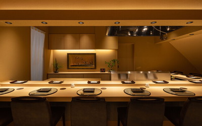 渋谷 天婦羅 ふじもと/フジモトの店内3